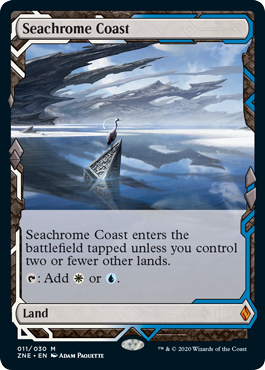 [011]【EN】【FOIL】金属海の沿岸/Seachrome Coast【ZNE】[M][土地]