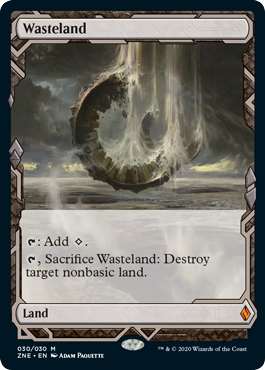 [030]【EN】【FOIL】不毛の大地/Wasteland【ZNE】[M][土地]