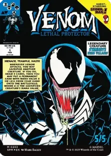 [233]【EN】【FOIL】■ボーダーレス■エディ・ブロック/Eddie Brock【SPM】[M][黒]